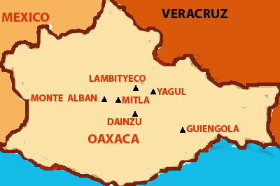 Oaxaca Map