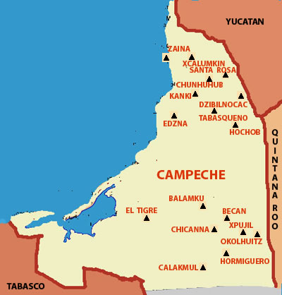 campeche map